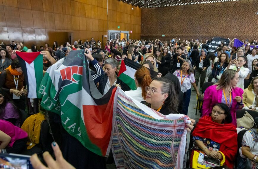Piden una «Palestina Libre» en Conferencia Regional sobre las Mujeres CDMX
