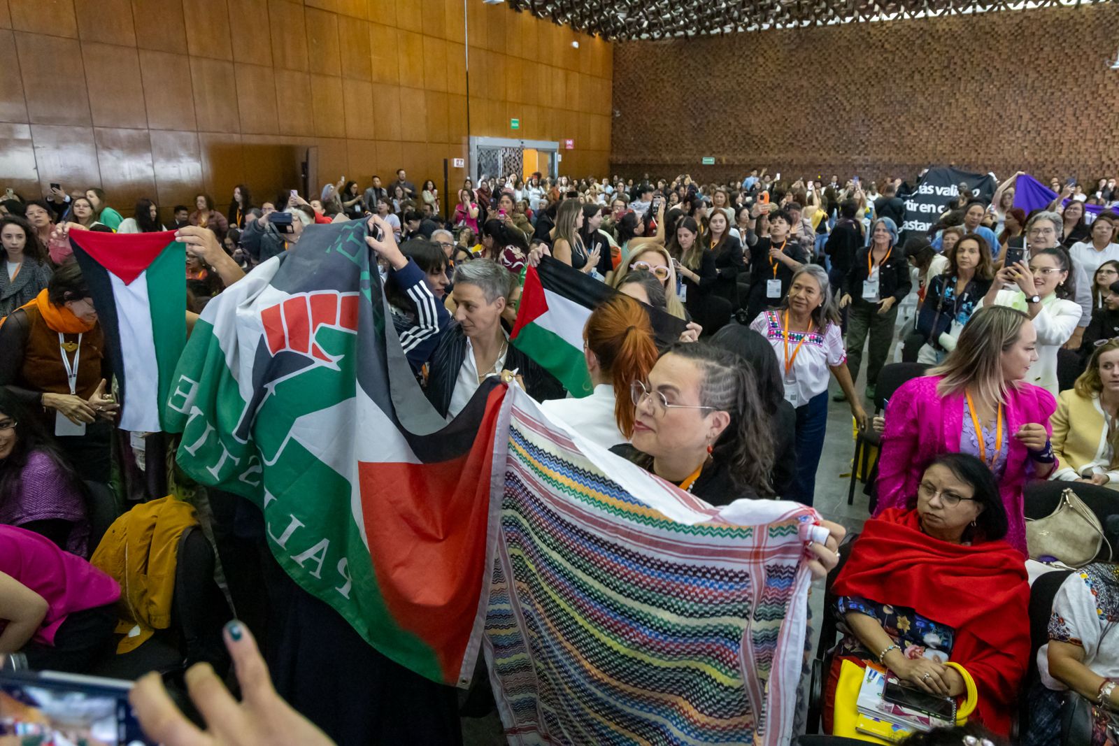 Piden una «Palestina Libre» en Conferencia Regional sobre las Mujeres CDMX