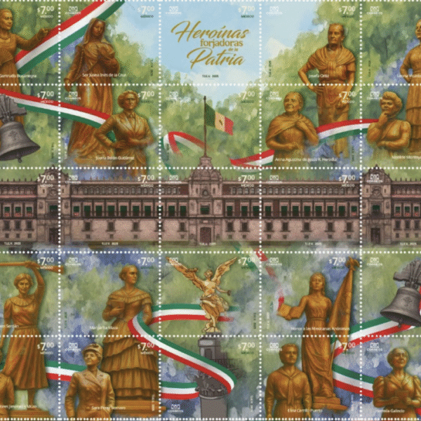 25 “heroínas forjadoras de la patria”, serán homenajeadas con estampillas postales