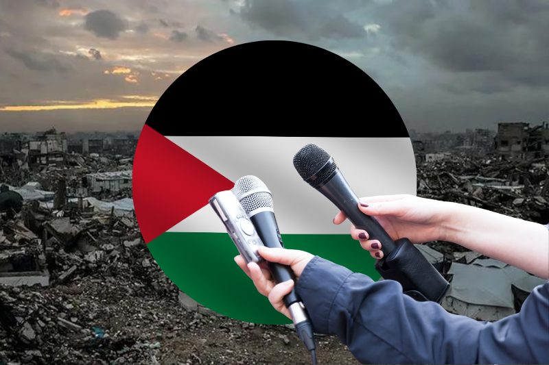 Medios de comunicación del mundo, unidos para exigir respeto a la vida de periodistas en Gaza