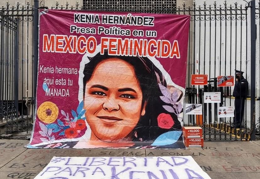 Niegan a defensora Kenia, permiso humanitario para asistir al funeral de su madre