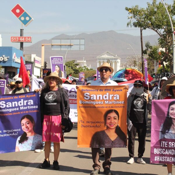 Sin justicia para Sandra Domínguez; a un año de su desaparición y feminicidio. Acusan carpetazo