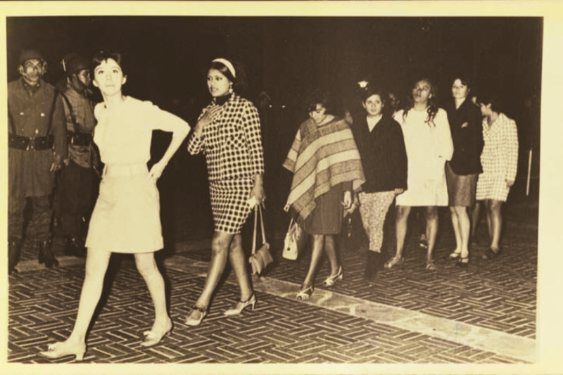 Las mujeres del Consejo Nacional de Huelga en 1968