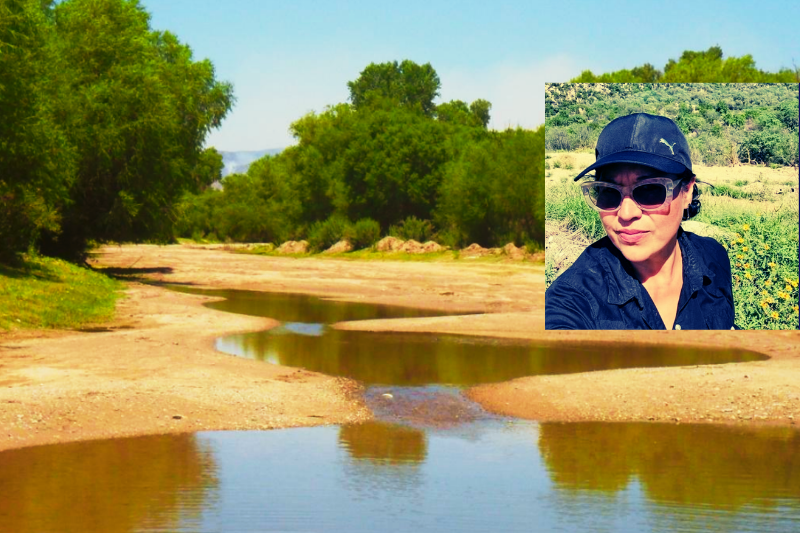 Amenazan a defensora del Río Sonora. María Auxiliadora contra el Plan Hidráulico del gobierno