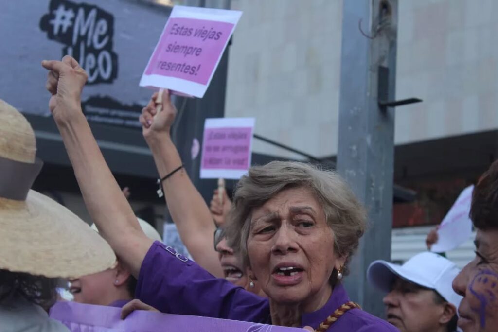 Corriente gerofeminista, lideresas activas por los derechos de las adultas mayores