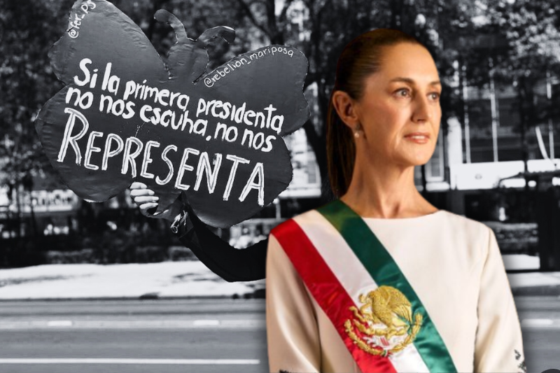 Primer año de Sheinbaum con gran aceptación y escasos beneficios para mujeres