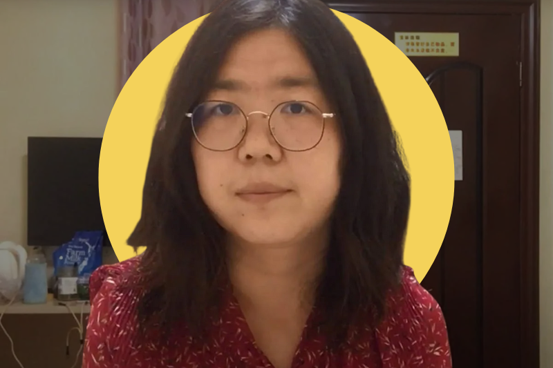 Periodista Zhang Zhan nuevamente encarcelada. Informó en Wuhan del COVID-19