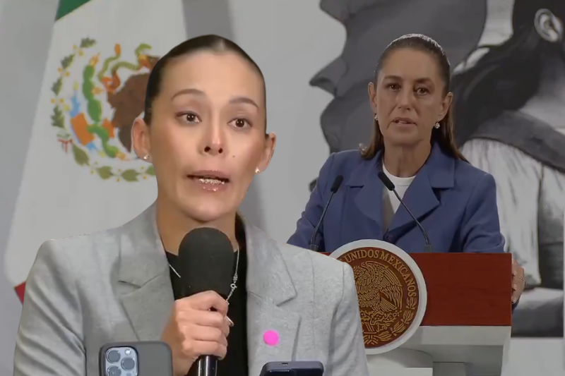 Periodista potosina expone ante Sheinbaum amenazas y represión por su labor