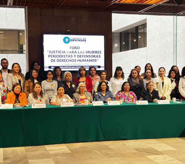 Periodistas y defensoras exponen en Cámara de Diputados, retos que enfrentan para alcanzar justicia