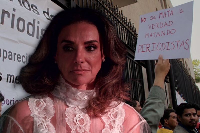 Amenazan a periodista Lourdes Mendoza por reportaje sobre huachicol fiscal