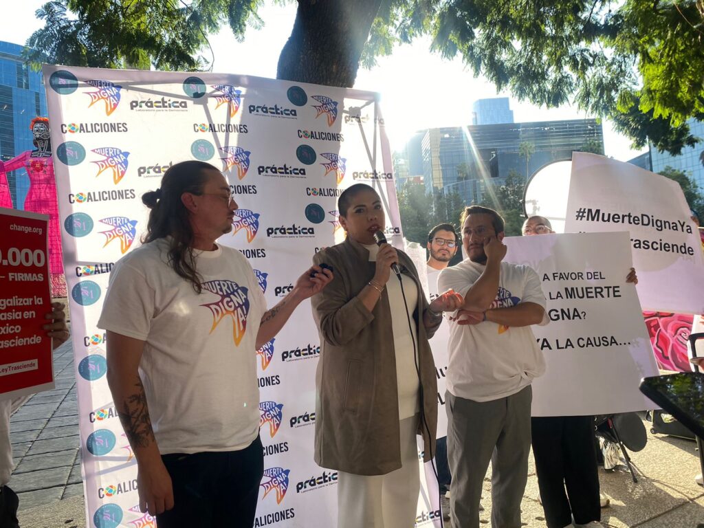 Derecho a decidir mi muerte dignamente. Samara, impulsora de la «Ley Trasciende»