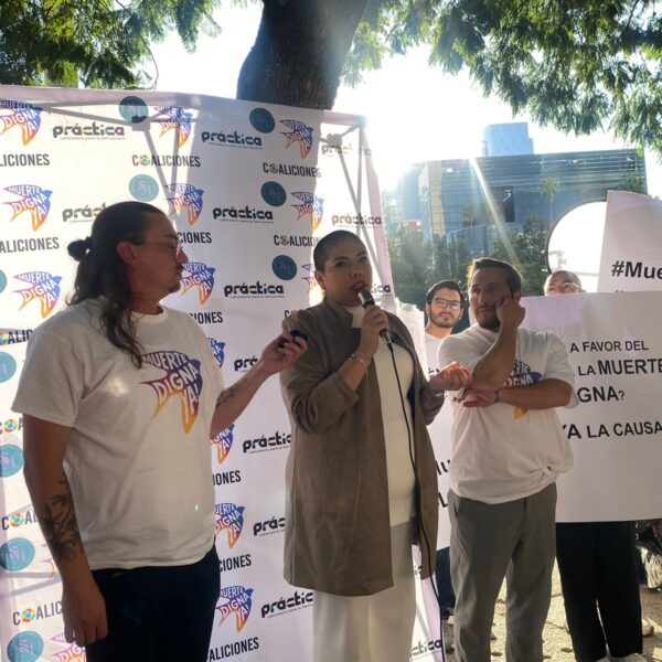 Derecho a decidir mi muerte dignamente. Samara, impulsora de la «Ley Trasciende»