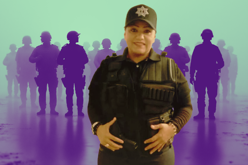 Dignora Valdez, la policía feminista que resiste violencia ante corporaciones de Sinaloa