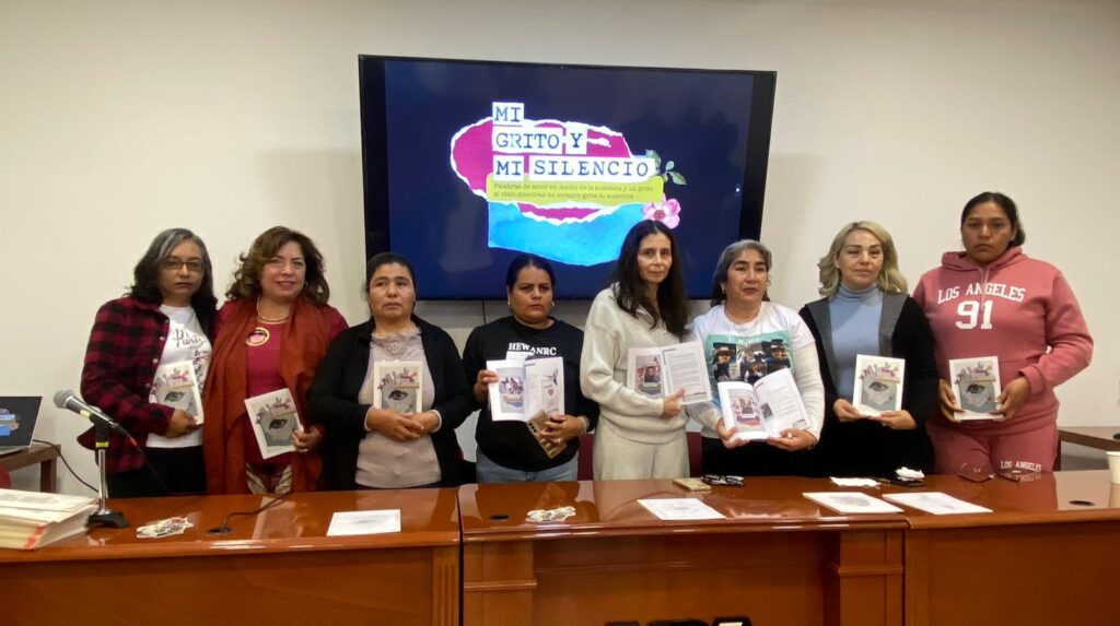 Mujeres buscadoras presentan “Mi grito, mi silencio”, un libro de memoria y resistencia