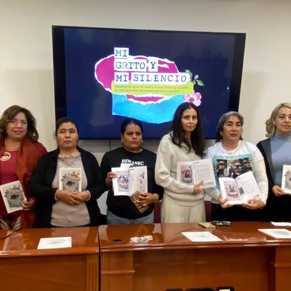 Mujeres buscadoras presentan “Mi grito, mi silencio”, un libro de memoria y resistencia