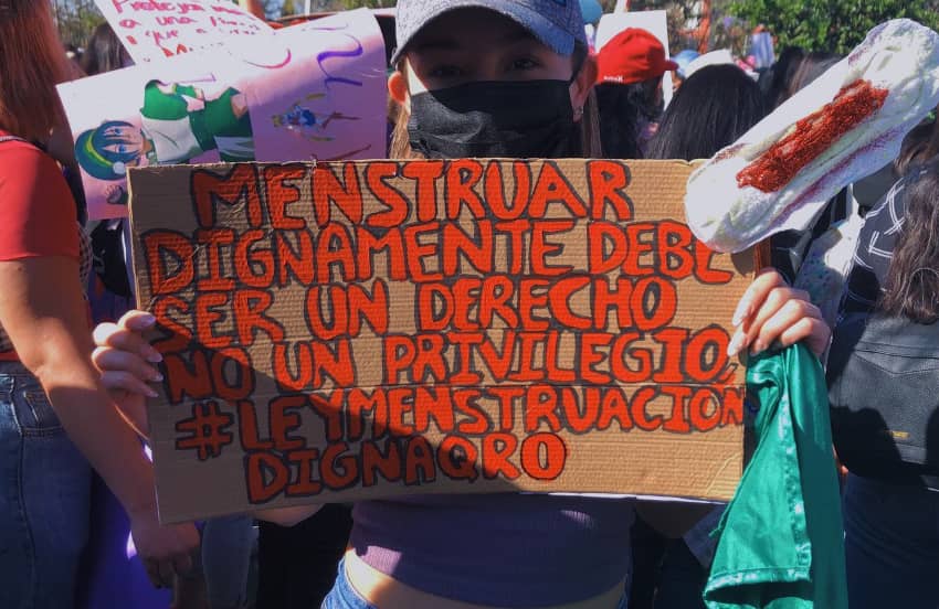 Mexicanas pagan $28 mil por gestión menstrual. El impacto económico frente a la desigualdad