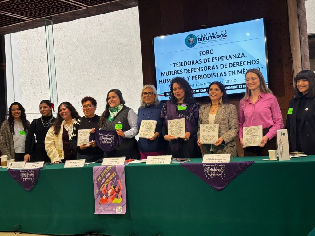 CIMAC presenta “Hilando historias, tejiendo esperanza” en Cámara de Diputados