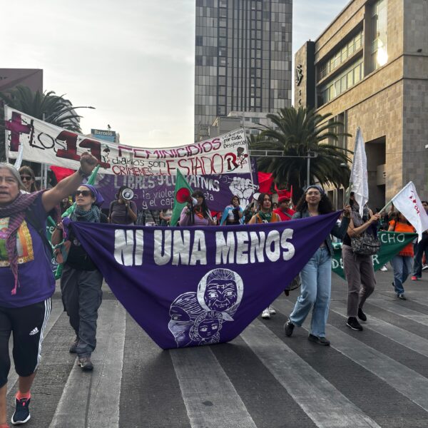 La manifestación 25N CDMX en imágenes