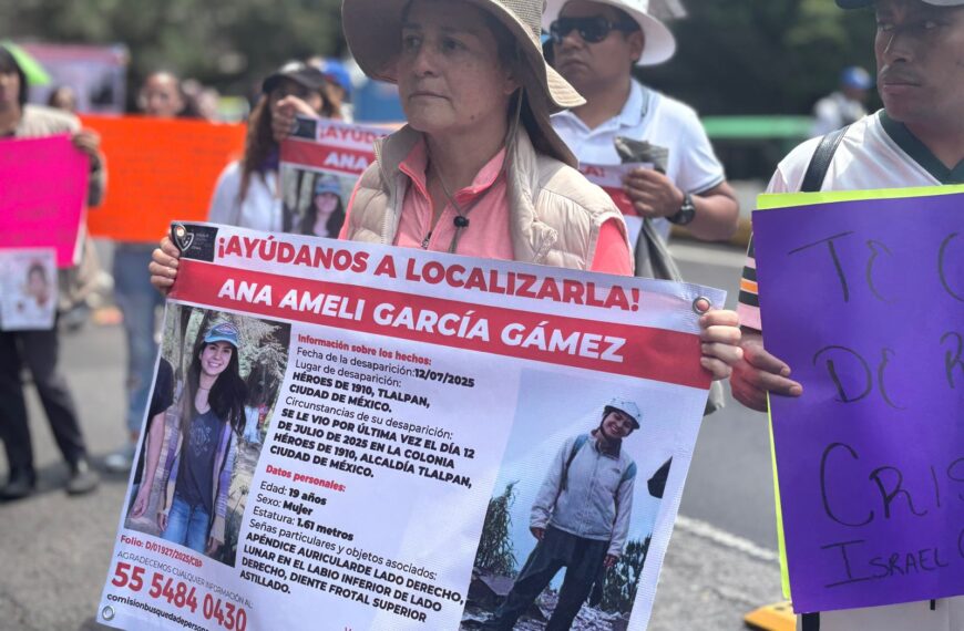 CIDH pide redoblar esfuerzos en búsqueda de Ana Amelí, desaparecida en el Ajusco