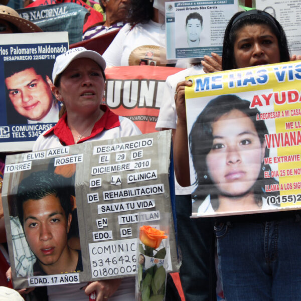 Año Nuevo sin celebración para familias buscadoras. México cierra 2025 con 133 mil personas desaparecidas.