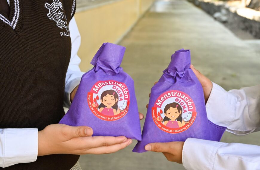 Lanzan Estrategia Nacional por una Menstruación Digna, en secundarias y bachilleratos