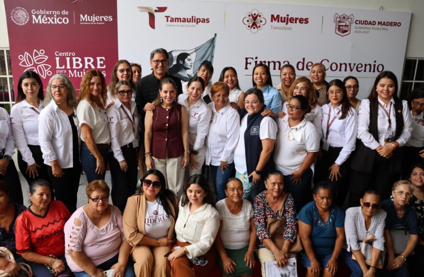 Inauguran Centro Libre para las Mujeres en Tamaulipas
