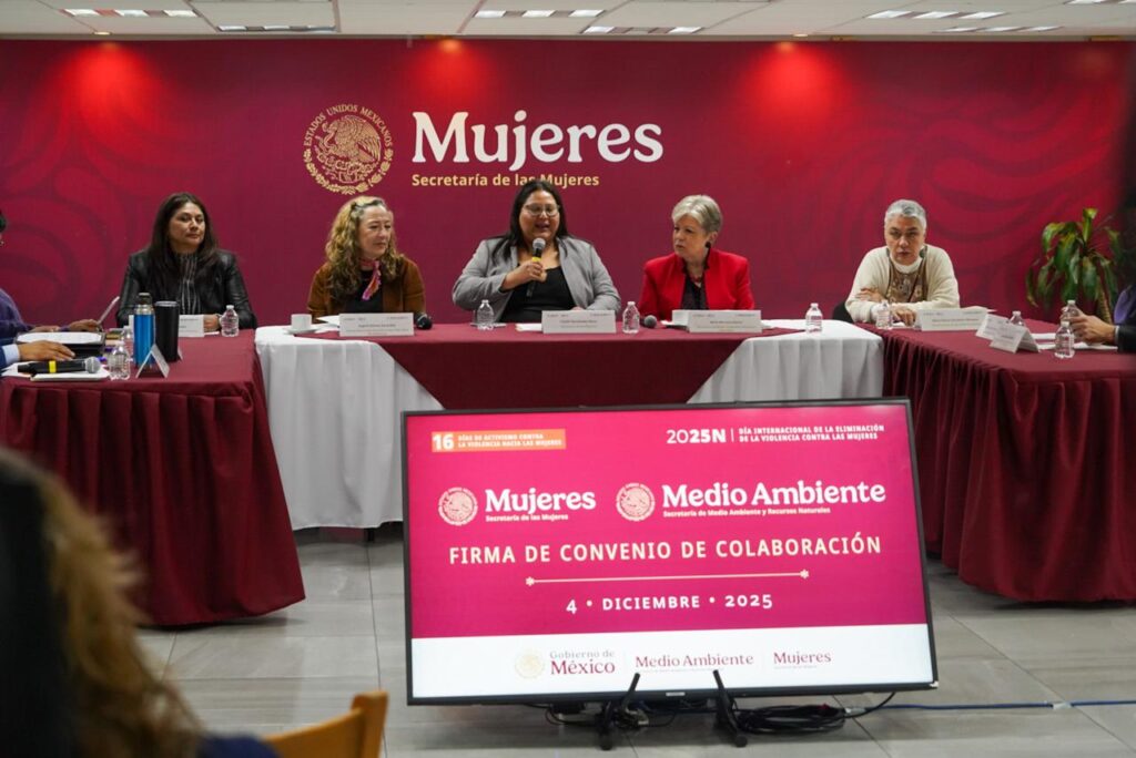 Gobierno de México. Firma de convenio de colaboración