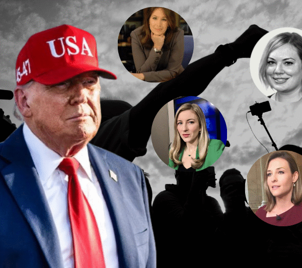 Donald Trump, el presidente agresor de mujeres periodistas