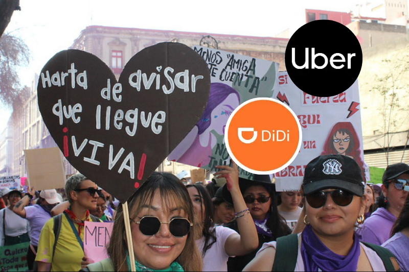 «Las plataformas fallaron», colectivos denuncian inacción de apps de transporte ante violencia de género