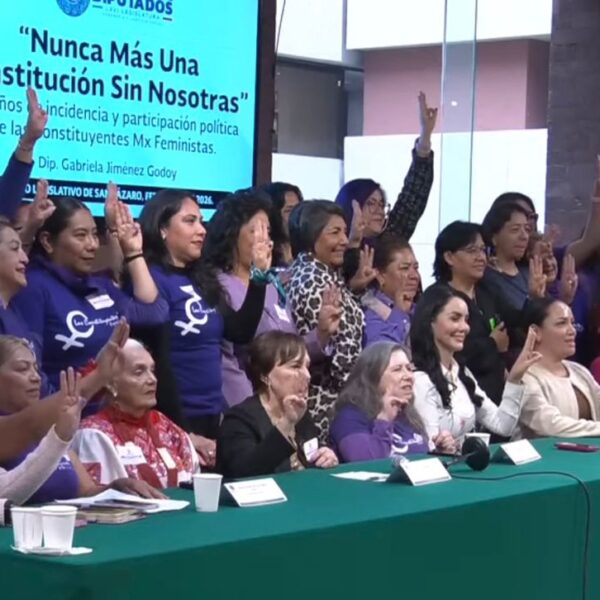 Con las Las Constituyentes MX, «nunca más una constitución sin nosotras»