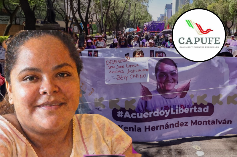 «La 4T me encarceló y me mantiene en prisión». Kenia negocia con Capufe acuerdo reparatorio