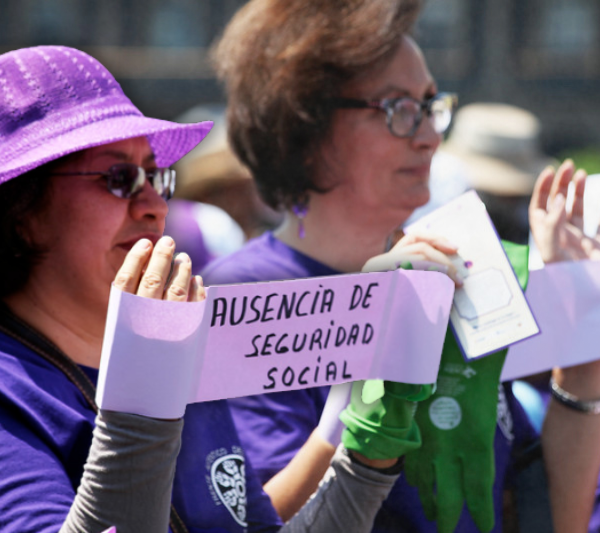 Solo 1.8% de trabajadoras del hogar cuentan con afiliación al IMSS. Disminuyen en derechos