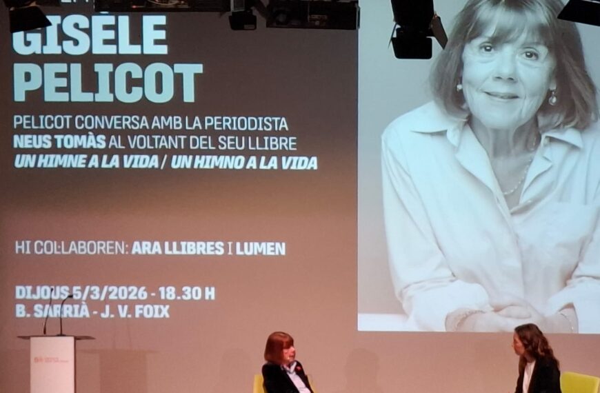 “No somos culpables”: Gisèle Pelicot y la dignidad de abrir un juicio por violación. Crónicas desde Barcelona