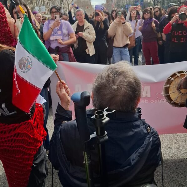 Lucha Castro, defensora emblemática mexicana, presente en el 8M de Barcelona