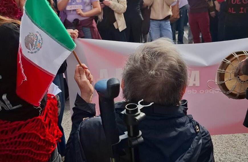 Lucha Castro, defensora emblemática mexicana, presente en el 8M de Barcelona