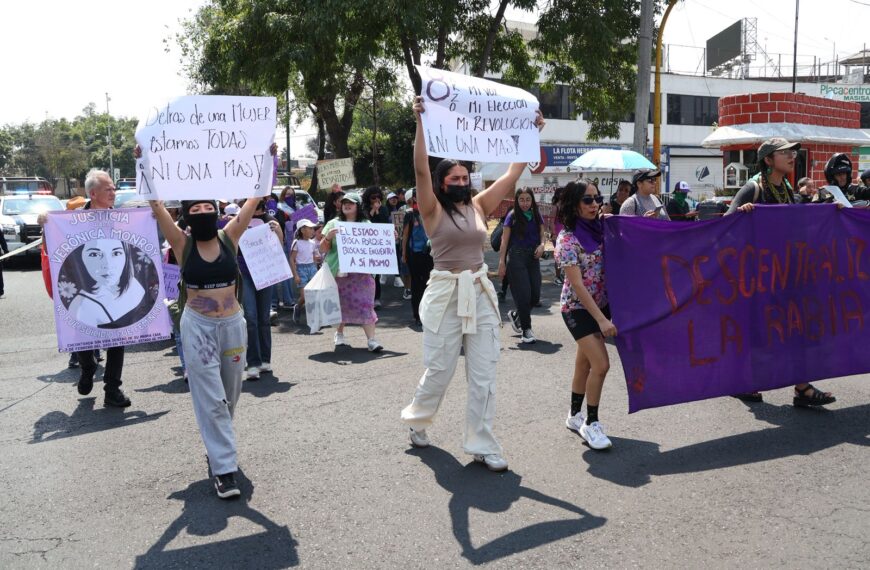 «La dura realidad de ser mujer en Tlalnepantla», denuncia colectiva este 8M