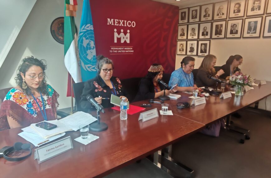 Mujeres indígenas rechazan que el acceso a la justicia se reduzca a contar con traductores. CSW70