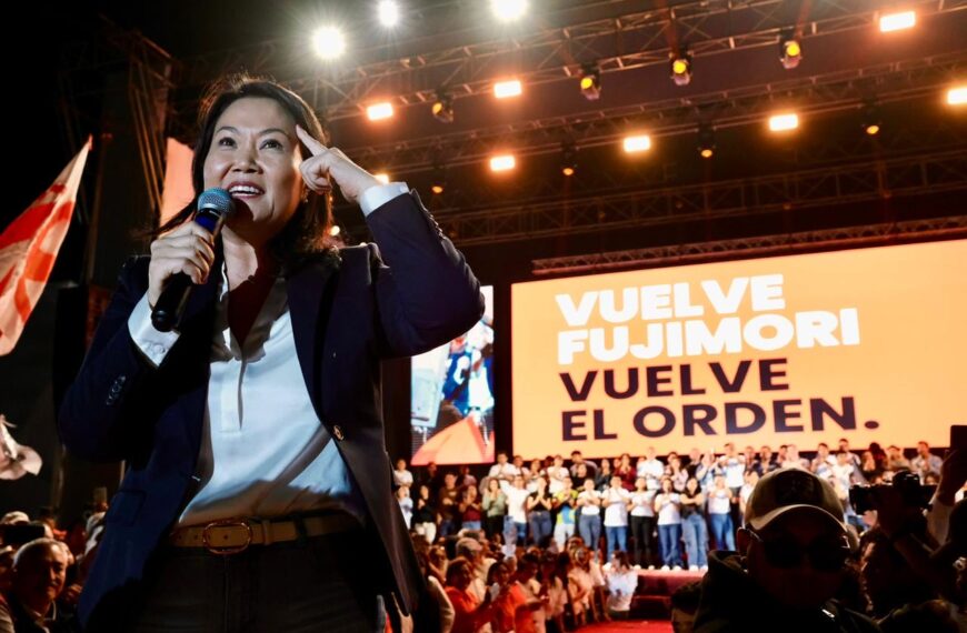 La derechista Keiko Fujimori, lidera primera vuelta de elecciones presidenciales en Perú