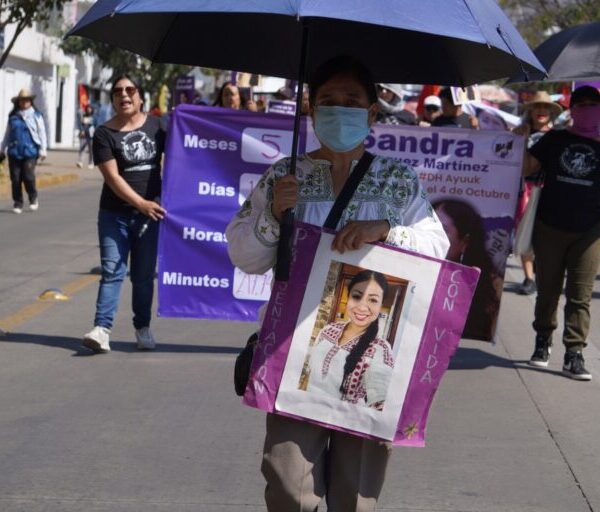 Impune la cadena de complicidad que desapareció y asesinó a defensora Sandra Domínguez