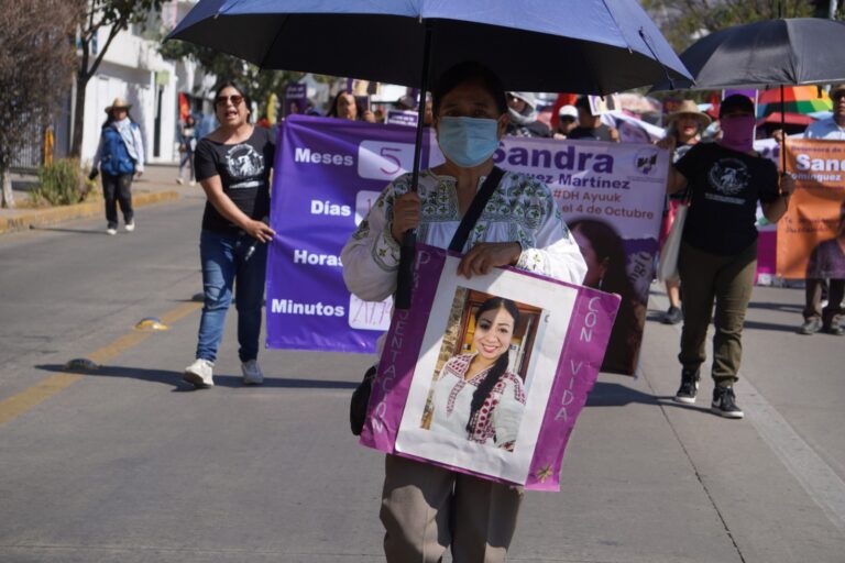 Impune la cadena de complicidad que desapareció y asesinó a defensora Sandra Domínguez