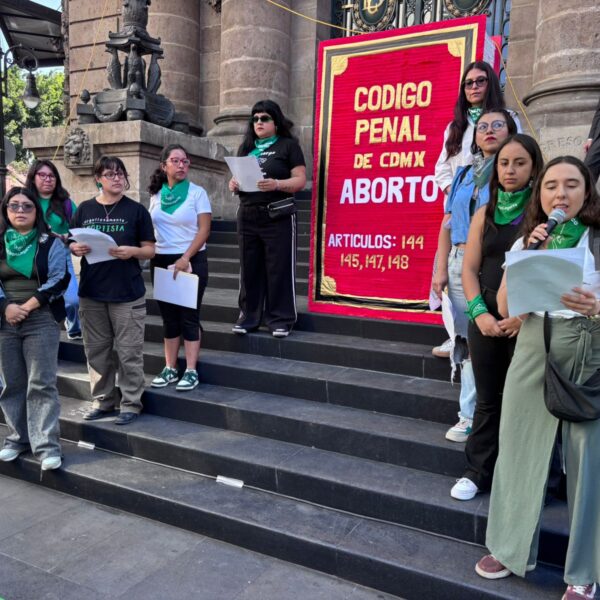 «CDMX lista para dar siguiente paso». Piden eliminar el aborto de su Código Penal