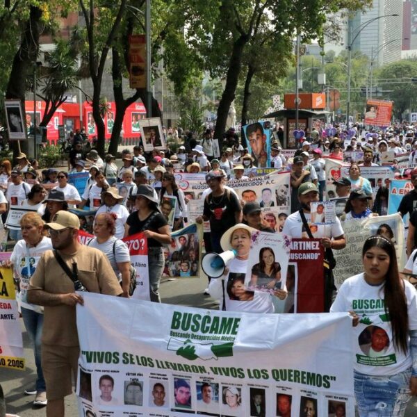Familias buscadoras exigen se acepte la ayuda internacional ante crisis de desapariciones