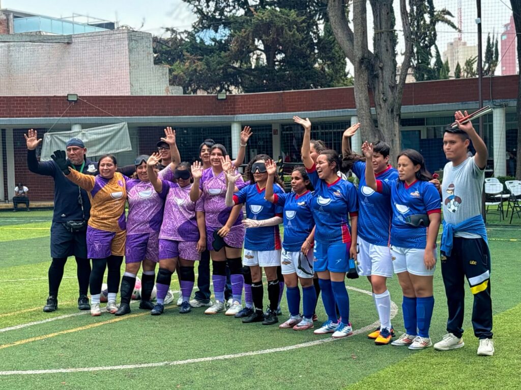 «Mujeres Futbolistas Ciegas», buscan representar a México en Copa América 2026