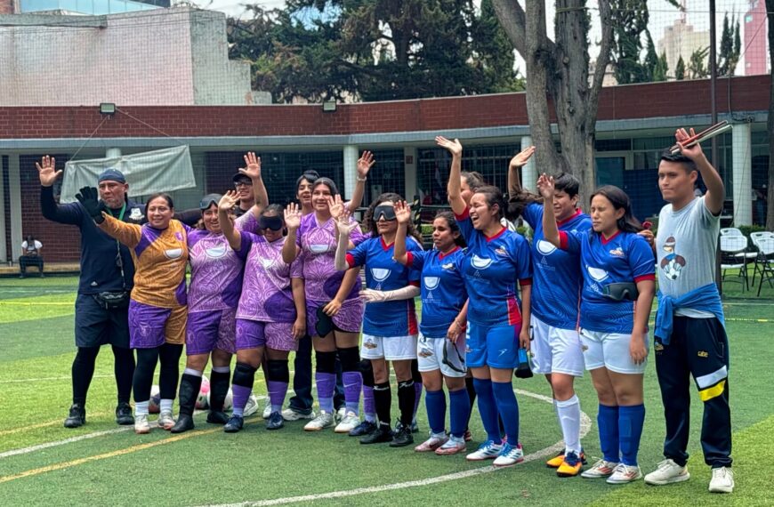 «Mujeres Futbolistas Ciegas», buscan representar a México en Copa América 2026
