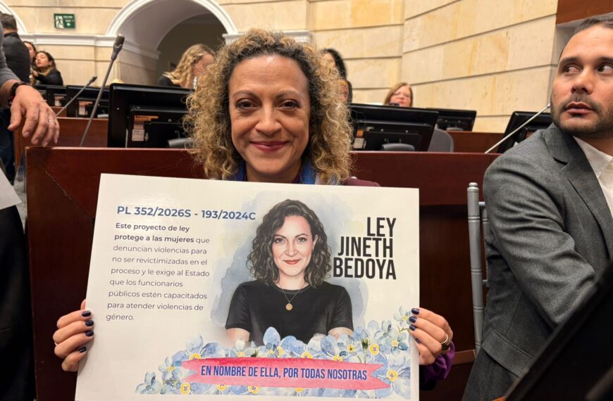 Colombia aprueba Ley Jineth Bedoya Lima: Hito contra la revictimización institucional