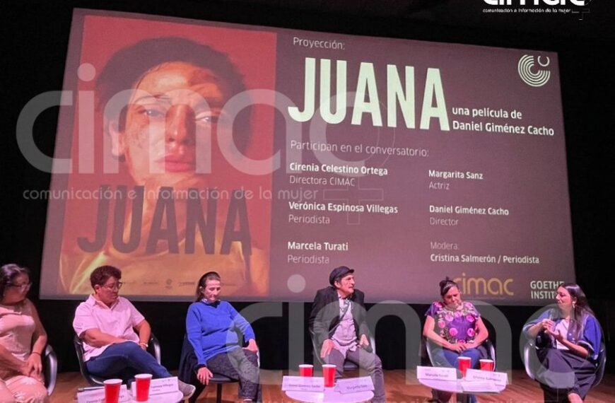 Realizan cine debate por «Juana», retrato de una periodista y las violencias que enfrenta
