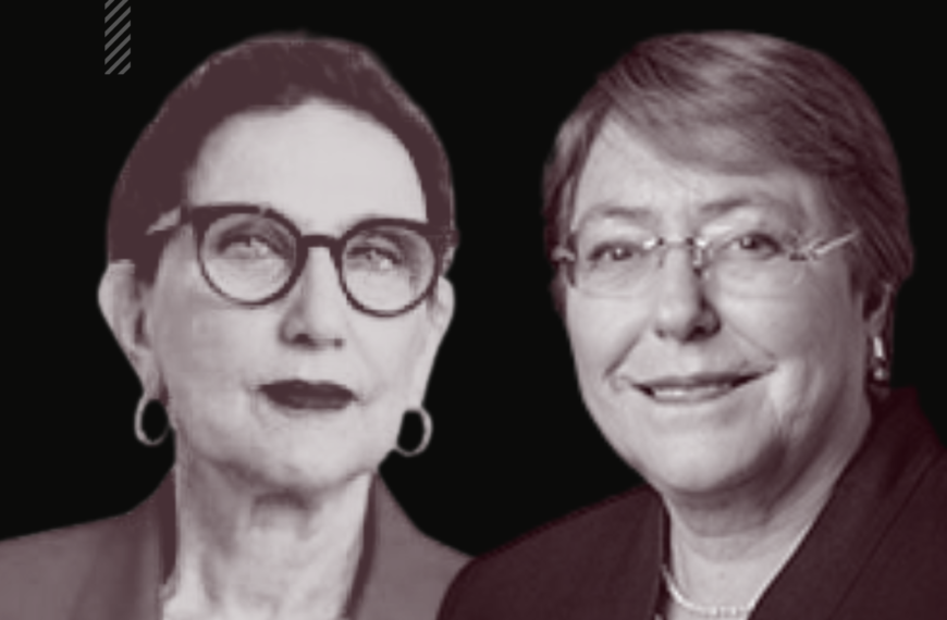Las 2 mujeres aspirantes a dirigir la ONU: Bachelet y Grynspan