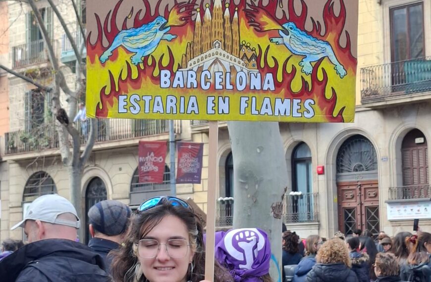 Inician las jornadas feministas catalanas en Barcelona