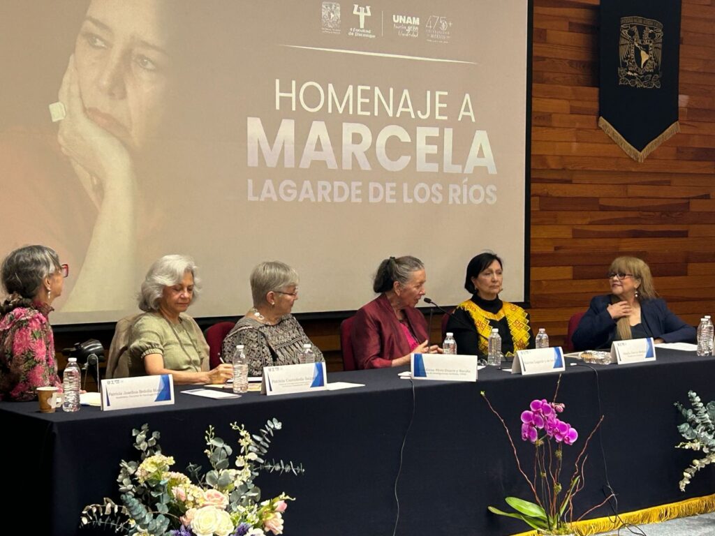Homenaje en la UNAM a Marcela Lagarde, tejedora de alianzas entre mujeres