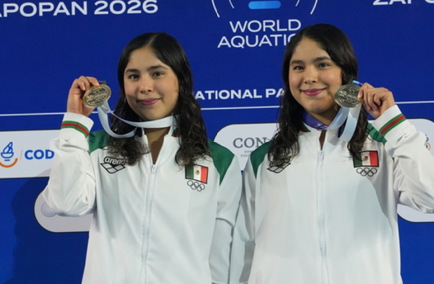 Mia y Lia Cueva conquistan el oro para México y reafirman el liderazgo de las mujeres en el clavado, pese a la brecha de género